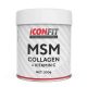 ICONFIT MSM collagen + vit. C 300g Cranberry