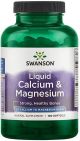 Liquid Calcium & Magnesium 600/300 мг 100 капс - Swanson