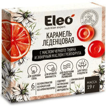 ELEO Karmelki twarde z olejem z czarnuszki i olejkiem eterycznym z grejpfruta 19 g