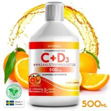 Kompleks witamin C+D3+Zn 500 ml - Vitateka