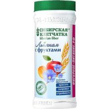Syberyjski błonnik lniany z owocami 280 g - SIBIRSKAJA KLETCHATKA