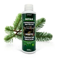 Biała emulsja terpentynowa do kąpieli według metody Załmanowa, 250 ml -Vitateka
