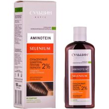 Szampon przeciwłupieżowy z selenem 2% do włosów normalnych i suchych 150 ml - SULCIN