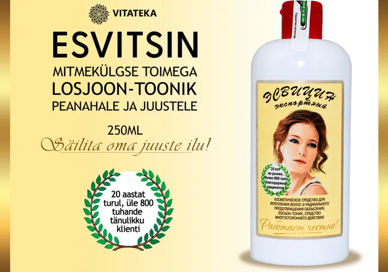 "Esvicin" lotion-tonik o wielokierunkowym działaniu do włosów i skóry głowy 250 ml
