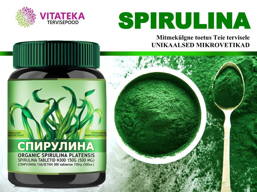 Spirulina – wszechstronne wsparcie dla Twojego zdrowia.