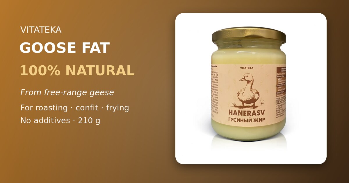 VITATEKA Smalec gęsi 210 g