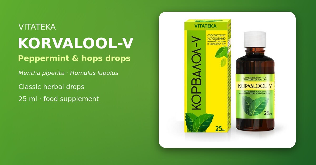 Korvalool-V VITATEKA 25 ml krople